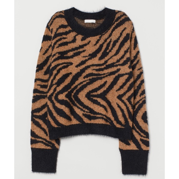H&M Zebra Print Sweater - Picture 7 of 9